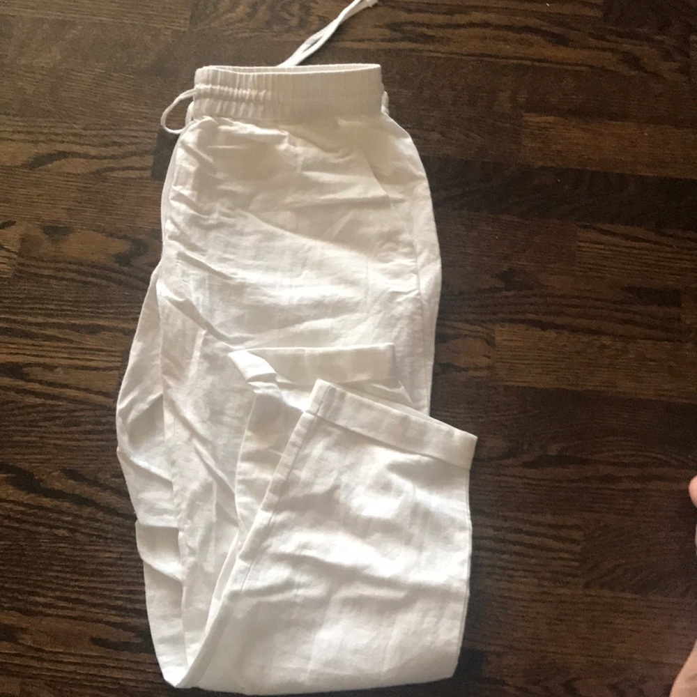 J Crew Linen Pants